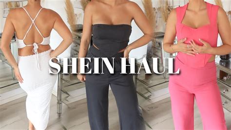 Shein Haul Summer Try On Haul By G Zde Duran Youtube