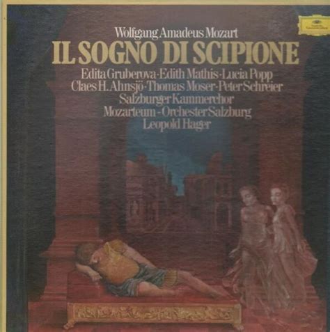 Il Sogno Di Scipione Leopold Hager Edita Gruberova By Mozart LP