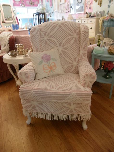 Custom Chic Slipcover Ed Shabby Wingback By Vintagechicfurniture