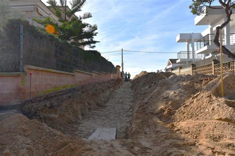 La peatonalización de la calle Bajamar de Punta se encuentra ya a un