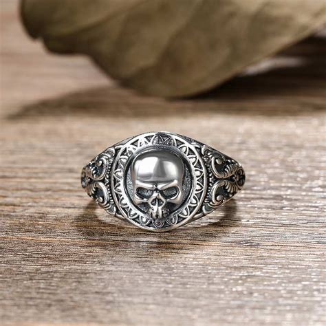 Jeulia Micro Reaper Skull Sterling Silver Ring Jeulia ZA