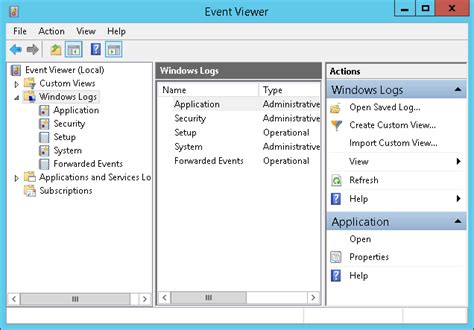 Exporting Windows Event Logs From Event Viewer