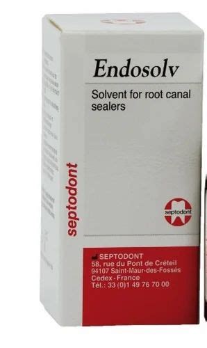 Root Canal Sealer Liquid Septodont Endosolv Solvent For Clinical