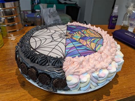 Merlina Enid Birthday Cake Tortas Temáticas Postres Creativos