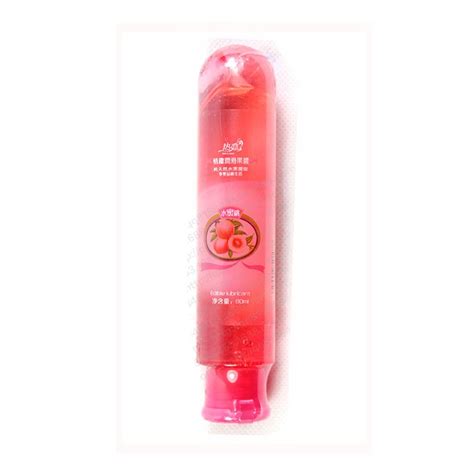 Flavored Moisturizing Edible Lubricant Peach Sex Toys Free Ship