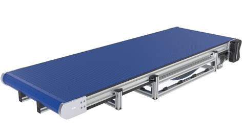 Straight Modular Belt Conveyor Robotunits Conveyor Technology