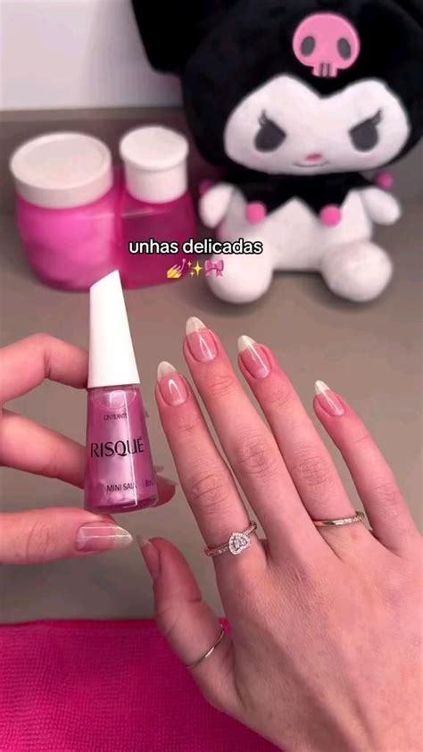 Unhas Delicadas Lindas 💅 ️ In 2024 Nageldesign Nägel Design