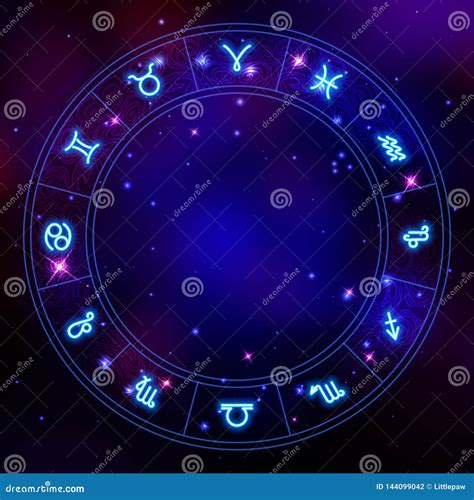 Horoscope Constellation Zodiac Space Star Vector Stock Vector Royalty 034