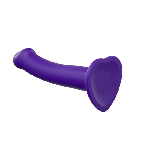 GODE VENTOUSE Dildo Bendable Violet Taille M