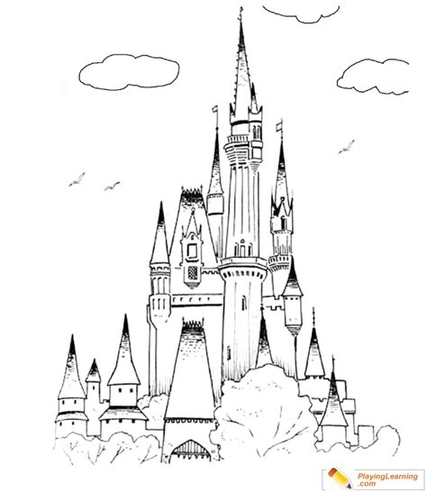 Frozen Coloring Ice Castle Coloring Pages