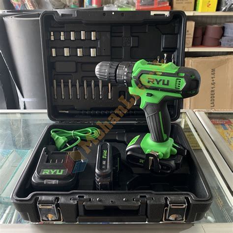 Jual Mesin Bor Batre Baterai Ryu Cordless Impact Drill Ryu Rci V Rci