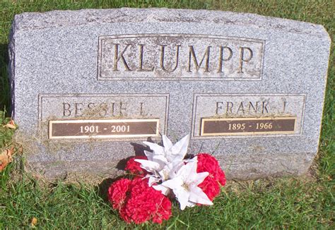 Frank J Klumpp Monumento Find A Grave