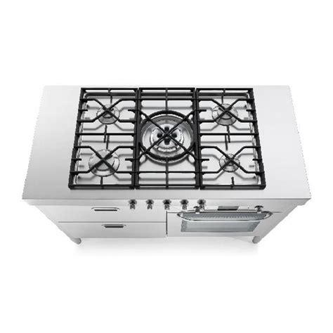 Gas Range Cooker C130 C60 F60 1 ALPES INOX Electric 5 Burner