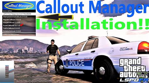 How To Install Callout Manager Make It Work For You LSPDFR