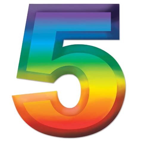 Number 5 Png Transparent Images Pictures Photos