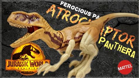 Mattel Jurassic World Dominion Ferocious Pack Atrociraptor