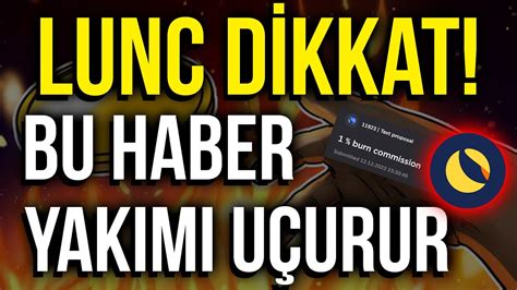 LUNC COİN BU HABER UÇURUR LUNC YAKIMLARI İÇİN ÖNEMLİ KARAR LUNC