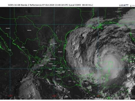 Delta Se Mantiene En Tierra Como Huracán Categoría 2 Imer Noticias