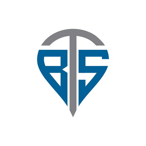 Bts Letter Logo Bts Creative Monogram Initials Letter Logo Concept