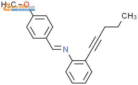 663175 34 6 Benzenamine N 4 Methoxyphenyl Methylene 2 1 Pentynyl