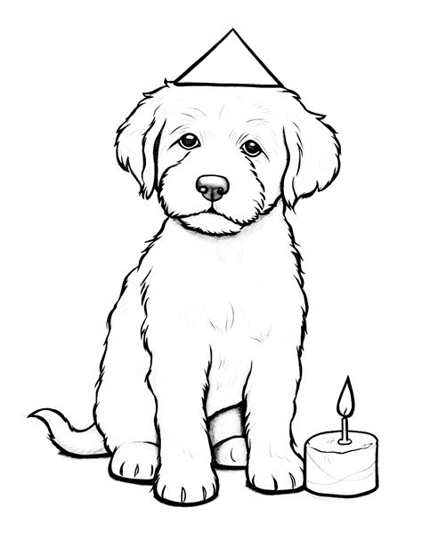 50 Puppy Coloring Pages Cute Printable Sheets