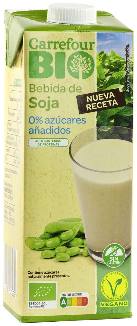 CARREFOUR BIO BEBIDA DE SOJA análisis y opiniones OCU