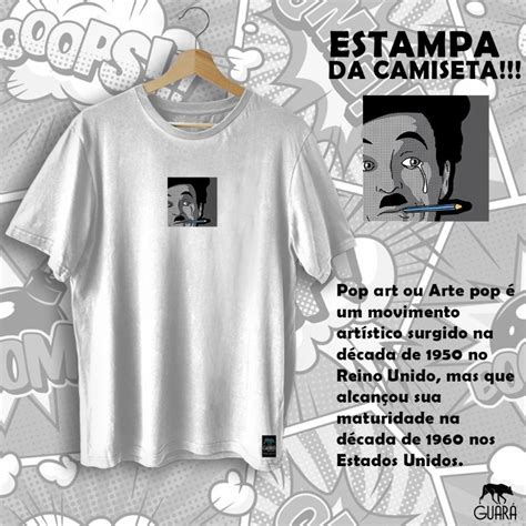 Camisa Camiseta Pop Art Charlie Chaplin Vintage Shopee Brasil