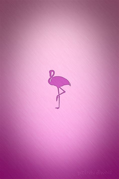 Pink Flamingo Iphone Wall - Flamingo Outline (#389735) - HD Wallpaper ...