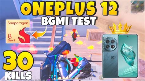 🔥oneplus 12 5g Bgmi 90fps Test With Fps Meter Sd 8 Gen 3 Youtube