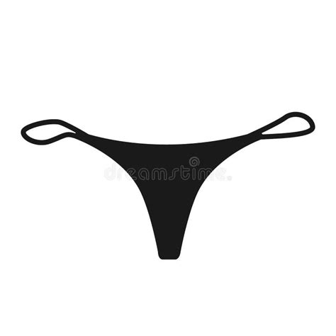 Set Of Lingerie Bra Top And String Bikinis Panties Technical Fashion