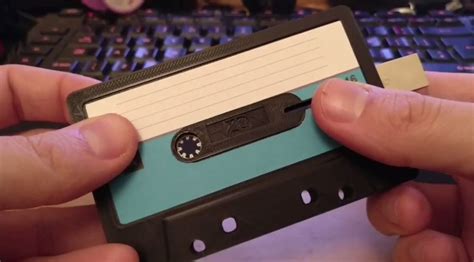 Cassette Tape USB Mixtape By ByteSlinger MakerWorld