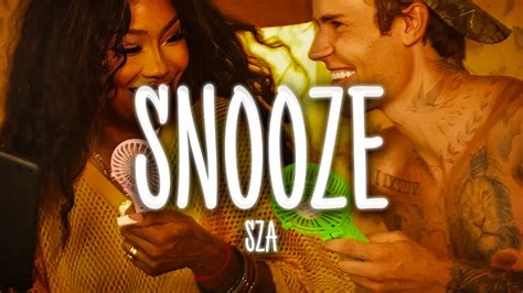 Sza Snooze Feat Justin Bieber Subtitulos Espa Ol Youtube Music