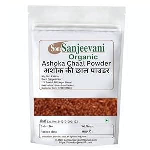 Som Sanjeevani Organic Ashoka Chaal Bark Powder G Natural Pure