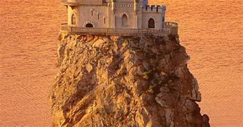 Castle On Top Of Rock In Ocean Dublin Ireland Everything Castles