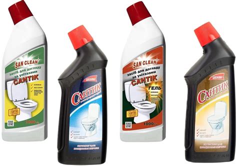 Средство для чистки унитазов San Clean Сантик 1000г – купить в Киеве ...