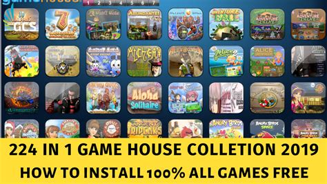 Pc 224 In 1 Game House Collection 2019 Full All Games Góc Chia Sẻ