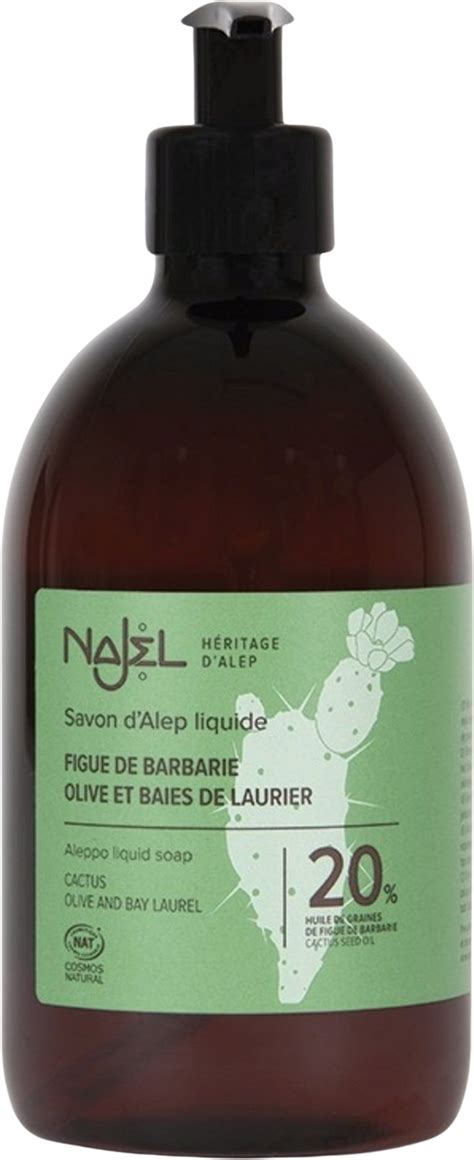 Najel Aleppo Liquid Soap With Cactus Ecco Verde Online Shop