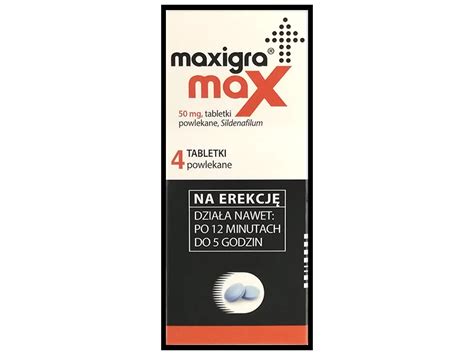 Maxigra Max Tabletki Powlekane 50 Mg