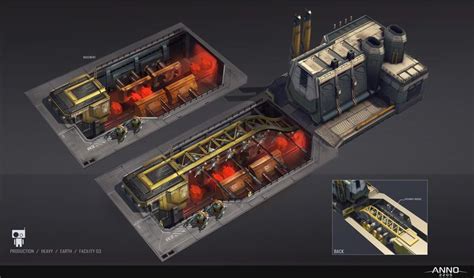 Anno 2205 Robot Assembly Hall Andre Kieschnik Concept Art