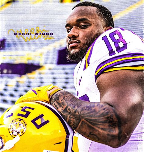 Future Beckons Lsu Defensive Tackle Mekhi Wingo Declares For The 2024