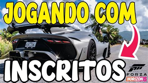 VEM JOGAR COMIGO EM COMBOIO LIVE FORZA HORIZON 5 JOGANDO