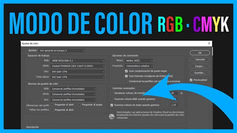 Cambiar Modo De Color En Photoshop 🌈 Youtube