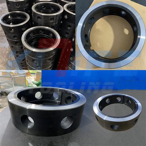 Circular Steel Rings Bonded Stripper Spacer For Slitting Line