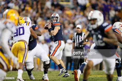 Auburn Qb Bo Nix In Action Vs Lsu At Tiger Stadium David E Klutho