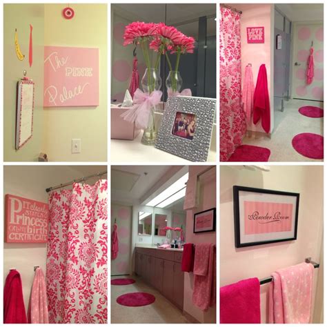 Pin By Yvonne Maldonado On Pink Dorm Room College Bathroom Decor