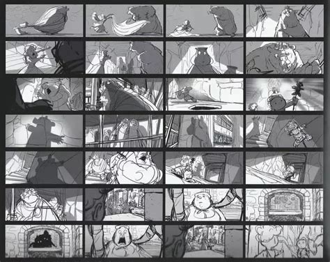 Pixar Animation Storyboard