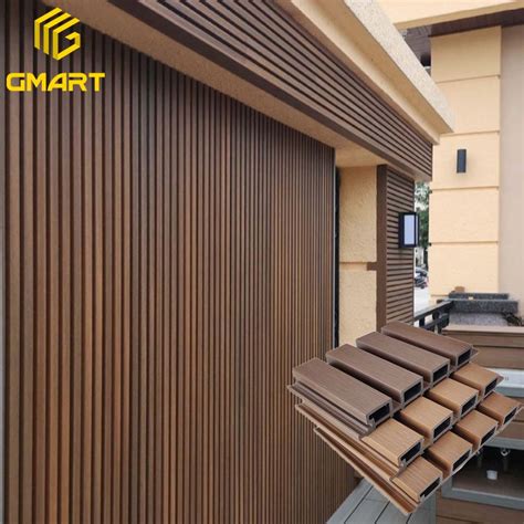 External Cladding Acoustic Great Outdoor Plastic Composite Garden