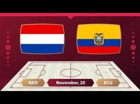 Fifa World Cup Qatar Holanda X Equador Copa Do Mundo Qatar Fifa