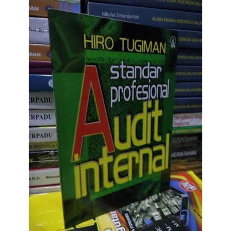 Promo Standar Fesional Audit Internal By Hiro Tugiman Diskon 23 Di