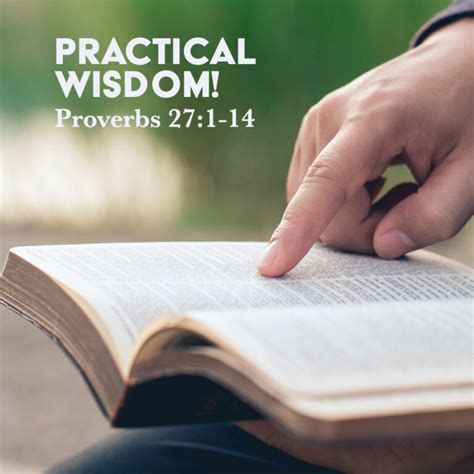 Proverbs Practical Wisdom God Centered Life